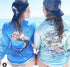 Women's V-neck Tarpon Performance shirt - KnottyTails